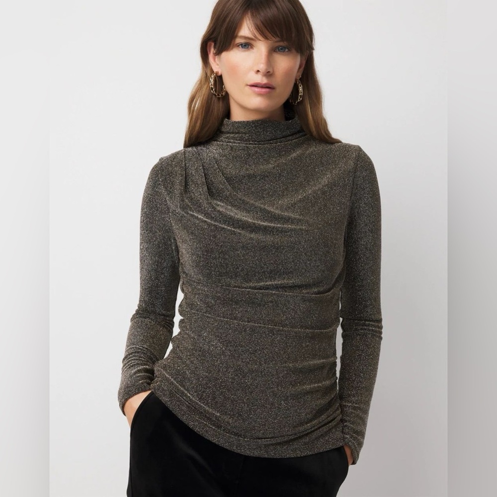 Elegant Metallic Sweater